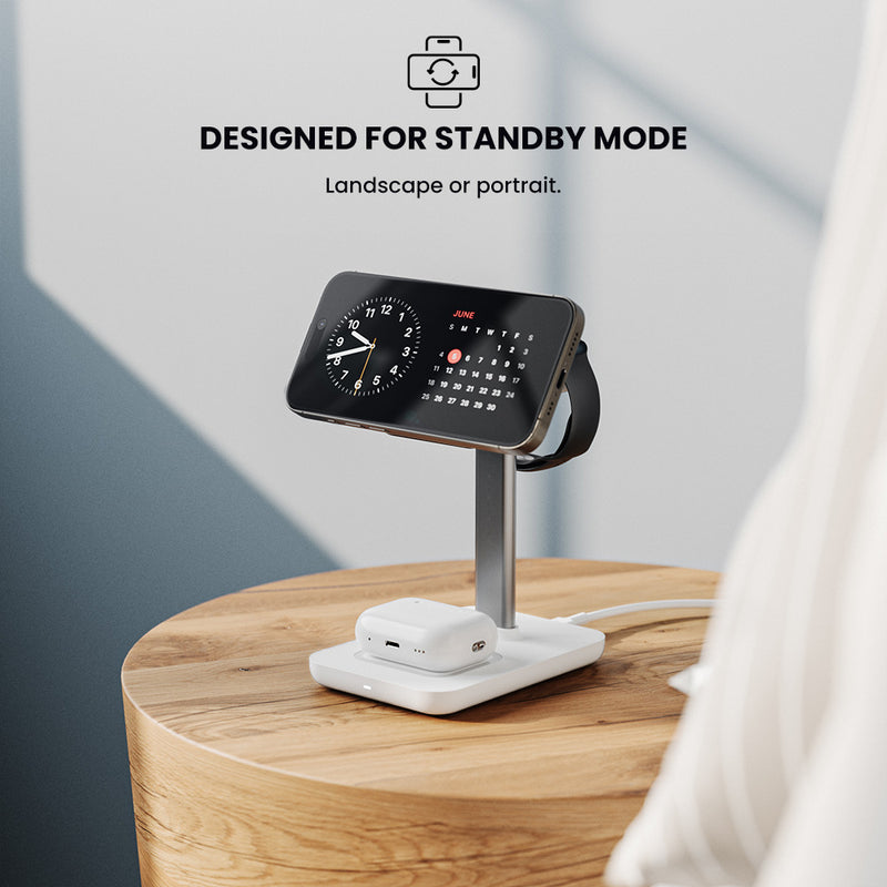 VOLTARA - TRIO 3-in-1 Wireless Charging Station