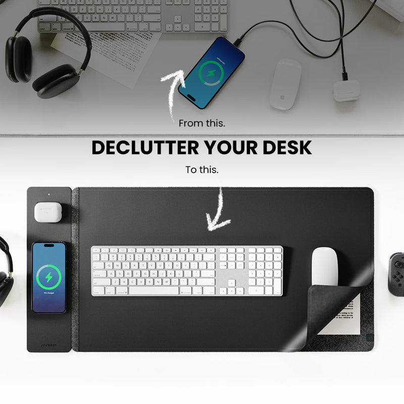 VOLTARA - Wireless Charging Desk Mat