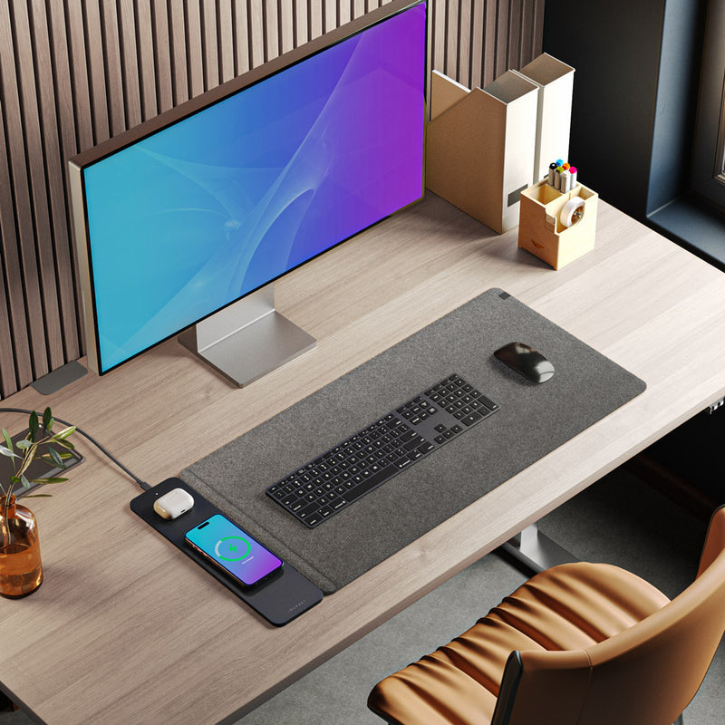 VOLTARA - ULTRA Fast Wireless Charging Desk Mat