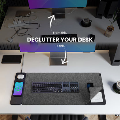 VOLTARA - ULTRA Fast Wireless Charging Desk Mat